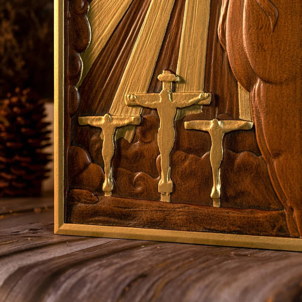 Jesus of the Passion Wood Caring