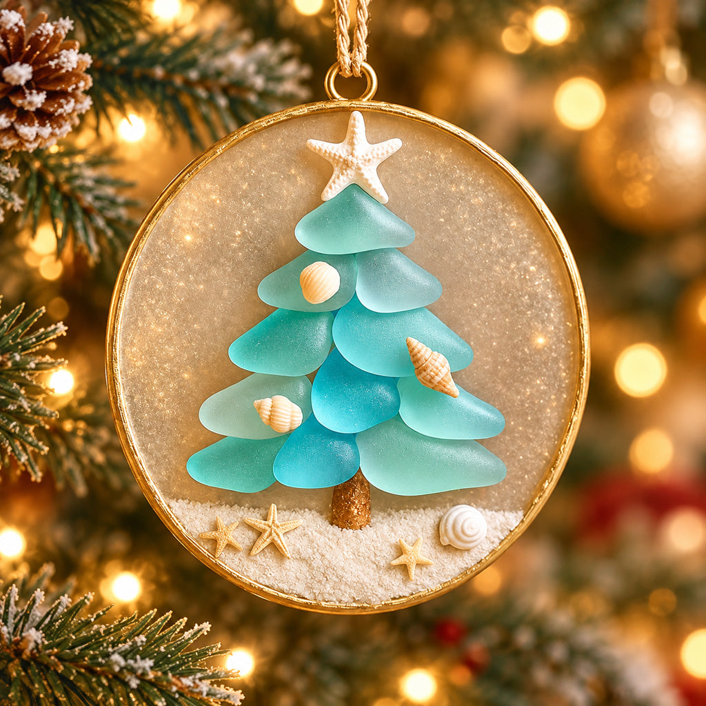 Coastal Christmas Ornament