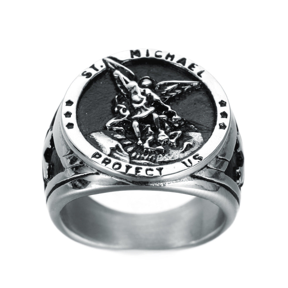 St. Michael the Archangel Signet Ring