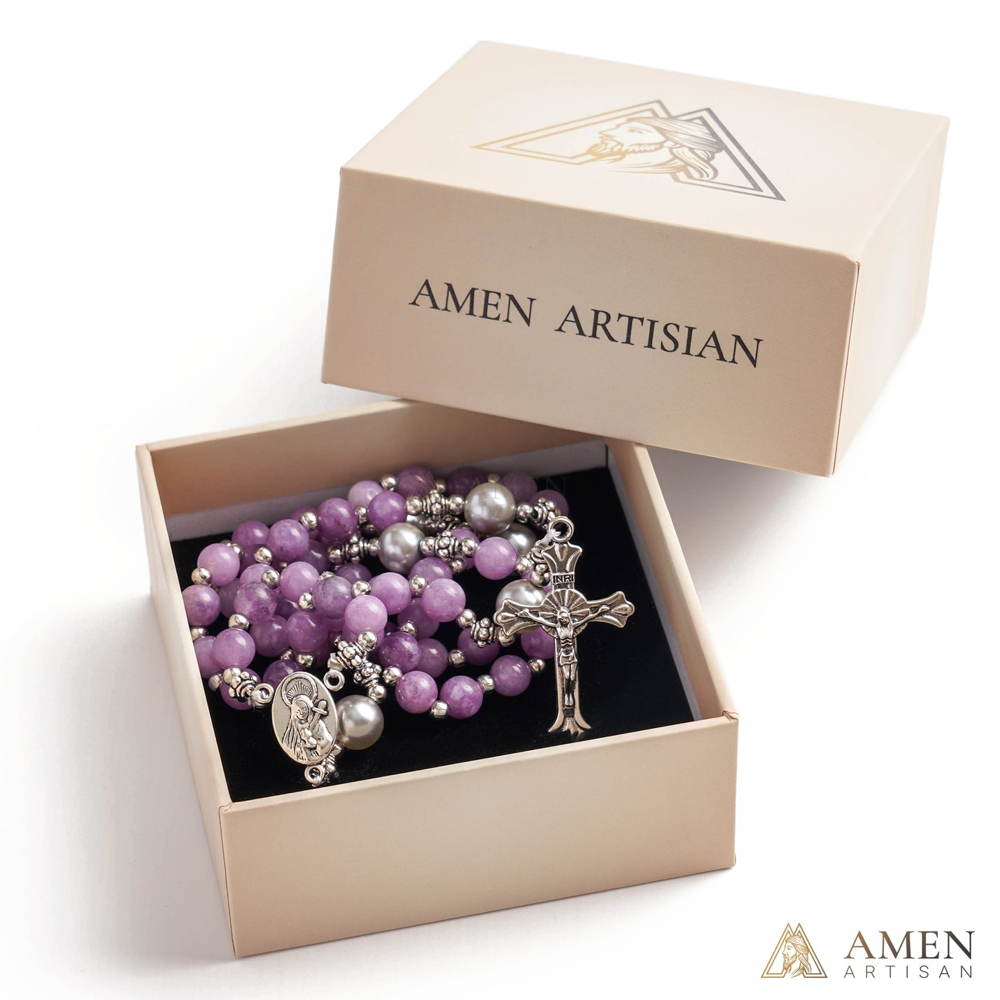 Amethyst Rosary