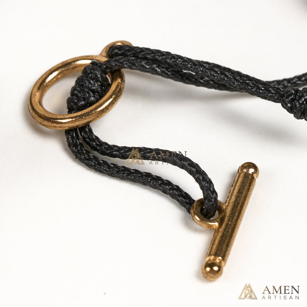 Walnut Wood Rosary for Car Rearview Mirror | Amen Artisan