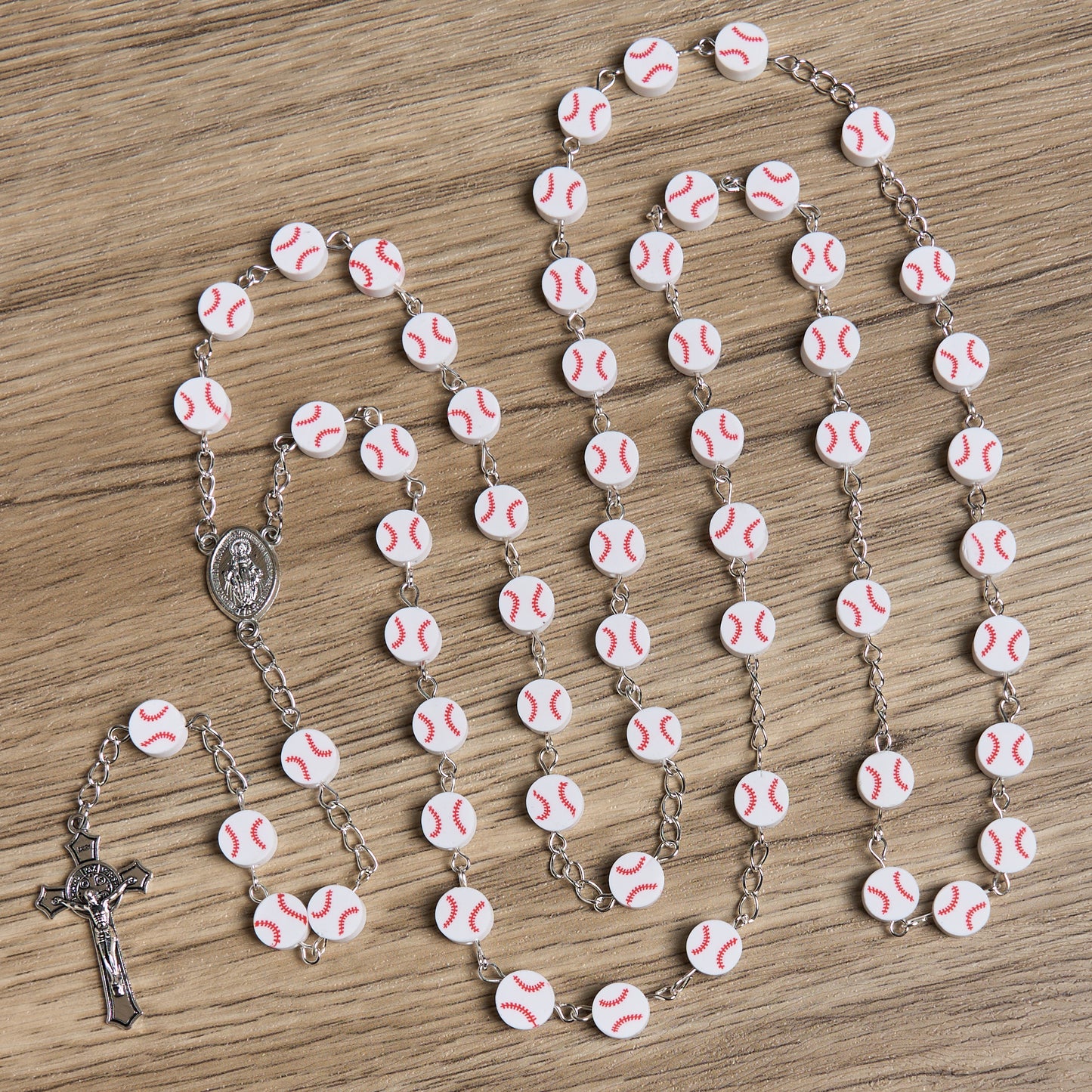 Baseball Rosary Amen Artisan