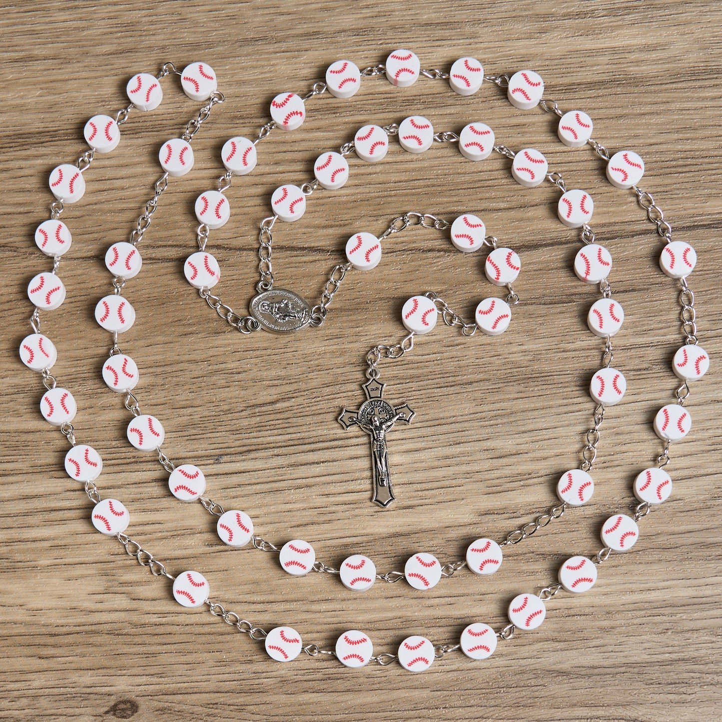 Baseball Rosary Amen Artisan