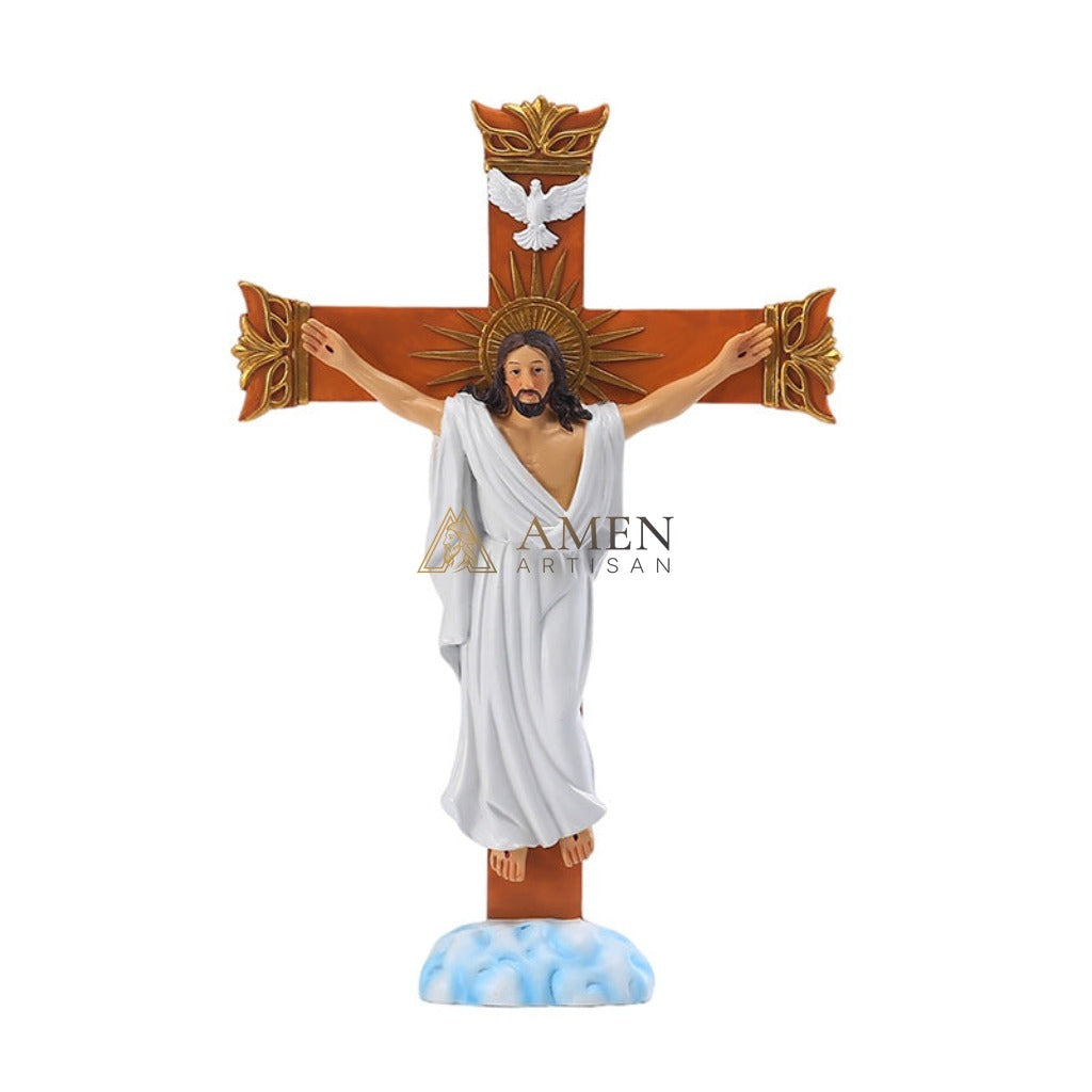 Jesus Crucifixion Statue Amen Artisan