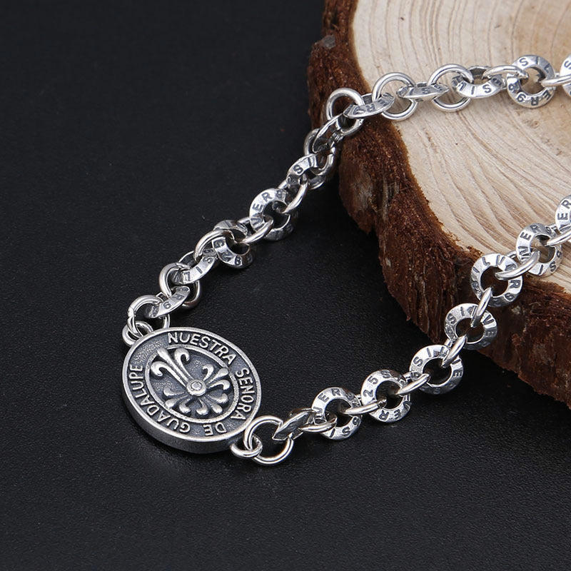 Pulseira Artesanal Abraço da Mãe Santíssima Amém