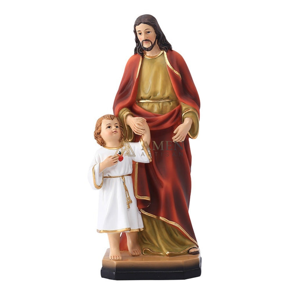 Jesus with Children Statue Amen Artisan