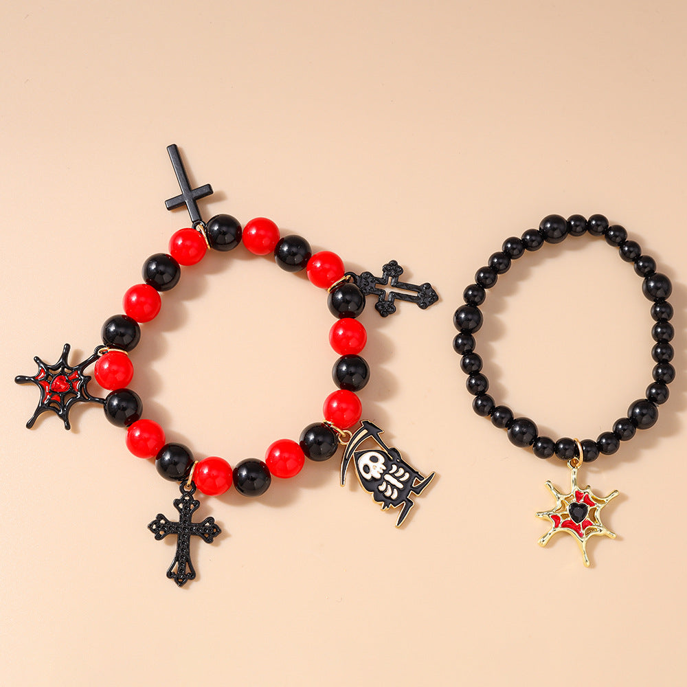 Halloween Gothic Charm Bracelet
