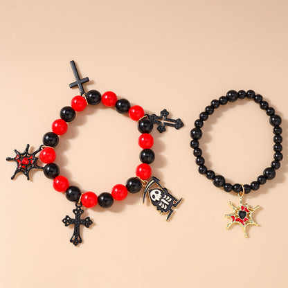 Halloween Gothic Charm Bracelet
