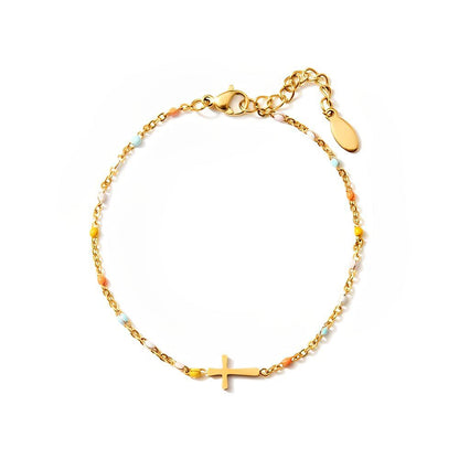 【DEAL TODAY】Colors of Faith Cross Bracelet