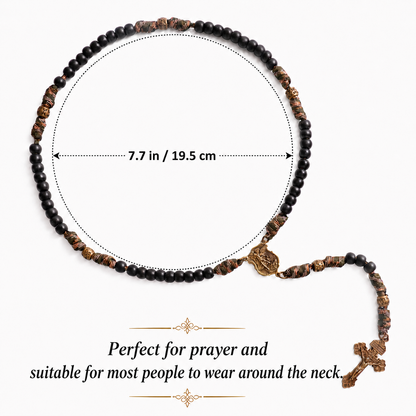 【Deal Today】Tactical Paracord Rosary – St. Michael Protection & Rugged Faith