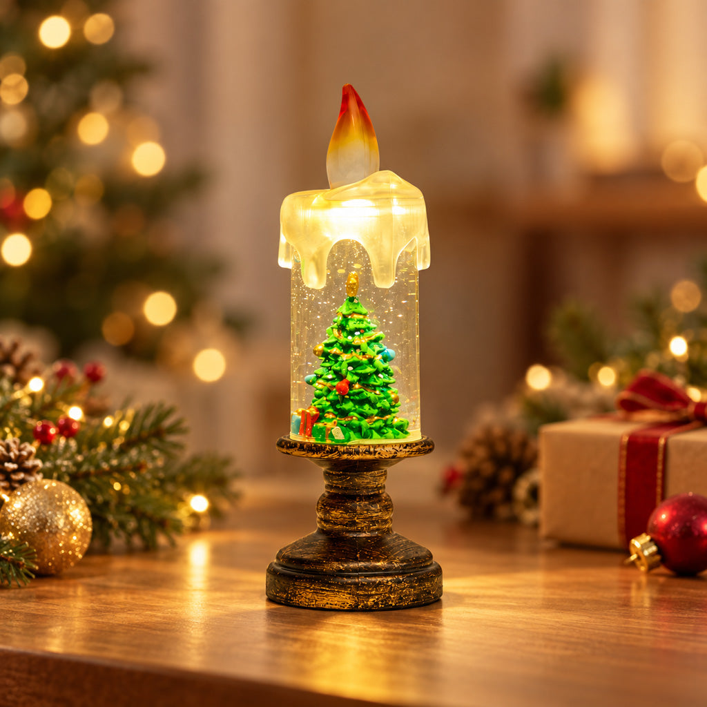 Christmas Tree Candle Night Light