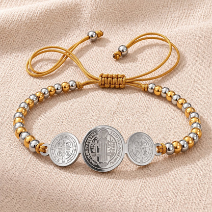 Adjustable St. Benedict Bracelet | Amen Artisian