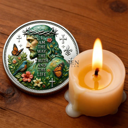 Jesus & Colossians 1:17 Commemorative Coin Amen Artisan