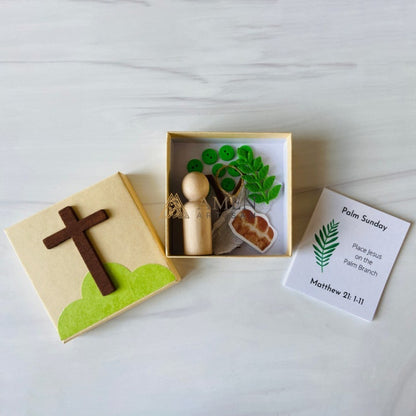 Handcrafted Easter Holy Week Box Gift Set Amen Artisan