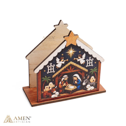 Christmas Nativity Napkin Holder