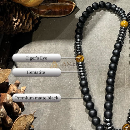 Crucifix&Saint Benedict Rosary Amen Artisan