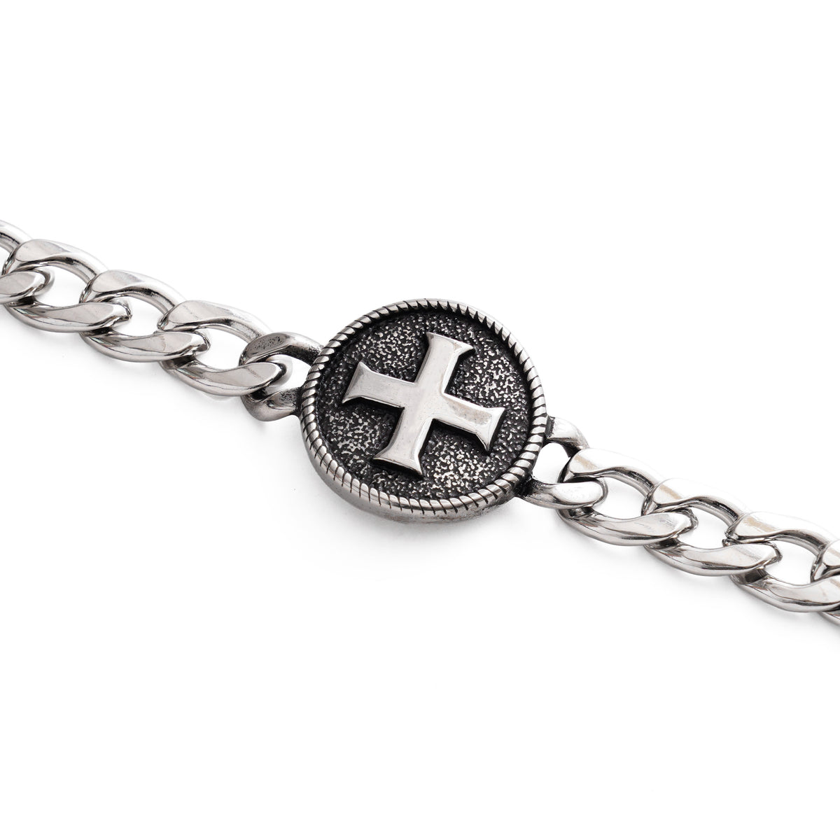 【DEAL TODAY】St. Benedict Medal Curb Chain Bracelet
