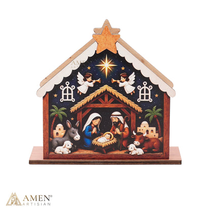 Christmas Nativity Napkin Holder