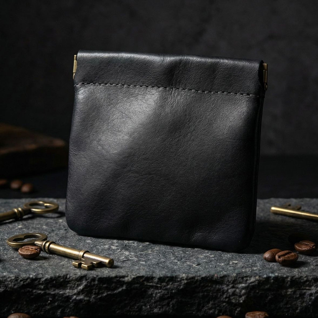 Genuine Leather Rosary Storage Pouch - Keep Your Rosary Close, Clean, and Protected