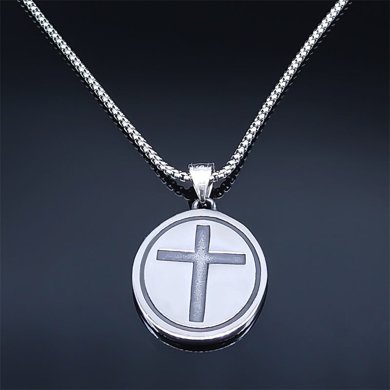 St. Christopher Traveler Medal Necklace