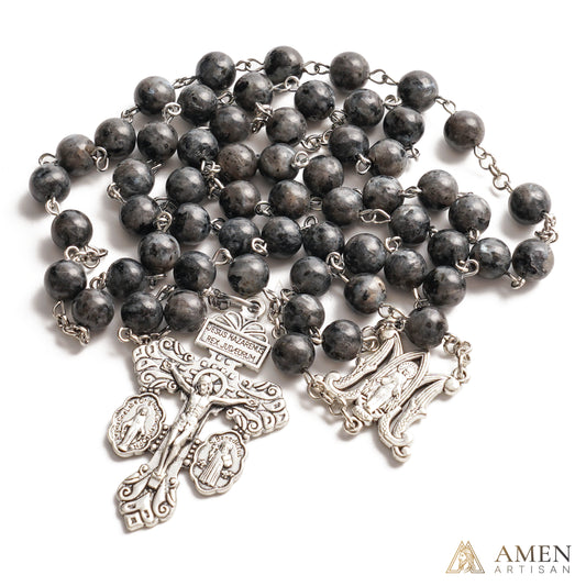 Labradorite Rosary Amen Artisan