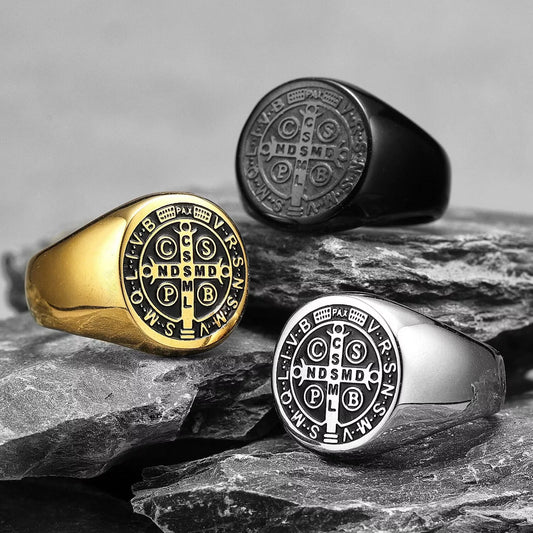 Saint Benedict Ring