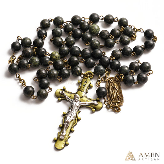 Nephrite Rosary Amen Artisan