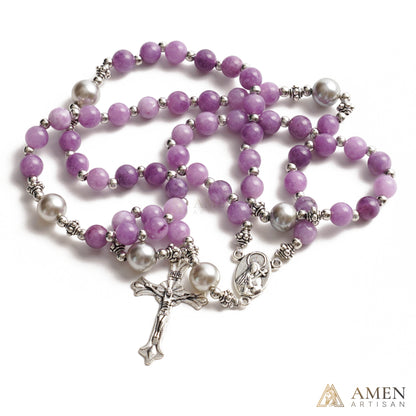 Amethyst Rosary