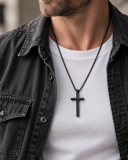 【DEAL TODAY】Philippians 4:13 Cross Necklace