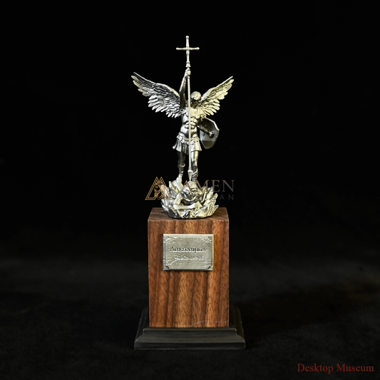 Statue of Archangel Saint Michael the Protector Amen Artisan