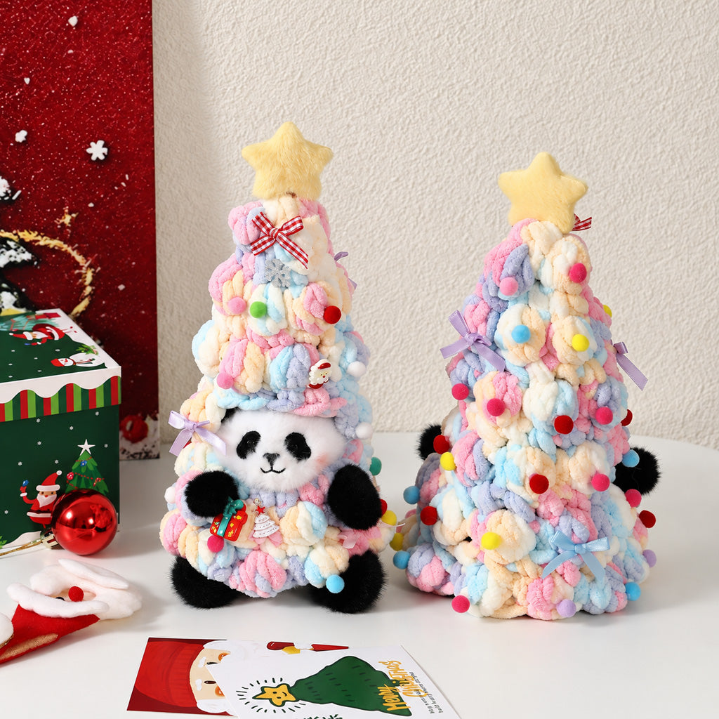 Panda Christmas Tree Plush Decoration