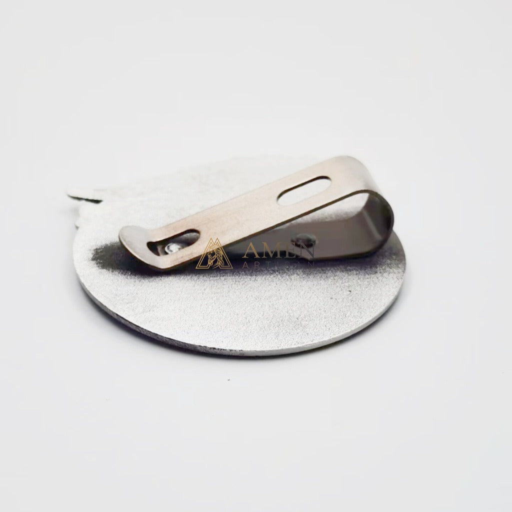 Saint Christopher Protector Car Visor Clip Amen Artisan