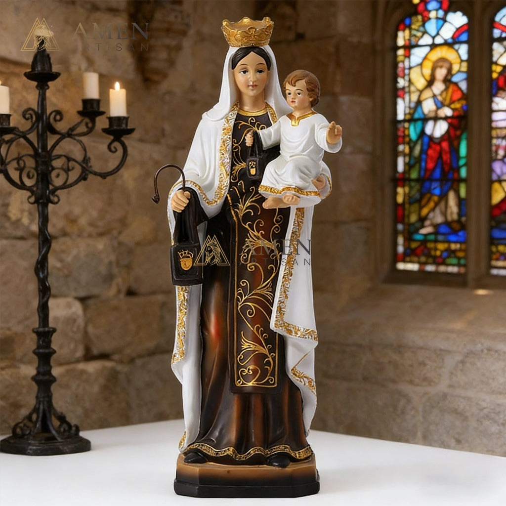 Madonna and Child Statue Amen Artisan