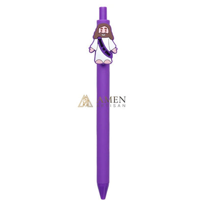 Jesus Doll Retractable Ballpoint Pen  Amen Artisan