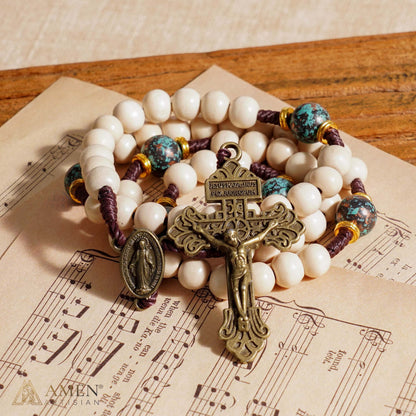 Ornate Crucifix Rosary