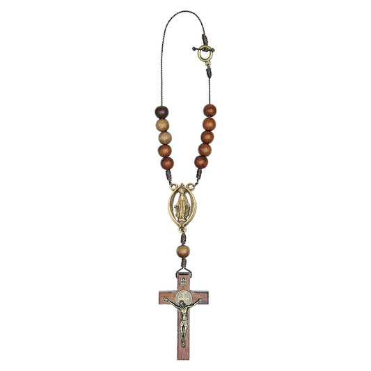 Car Rearview Mirror Rosary