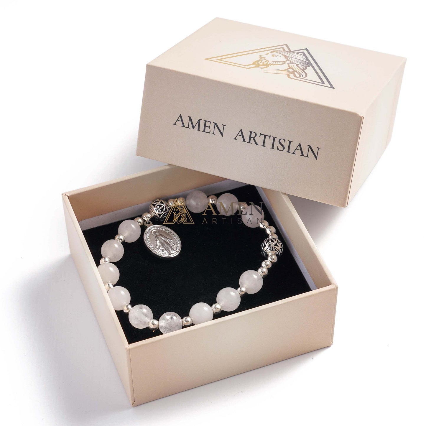 Natural Stone Bracelet Amen Artisan