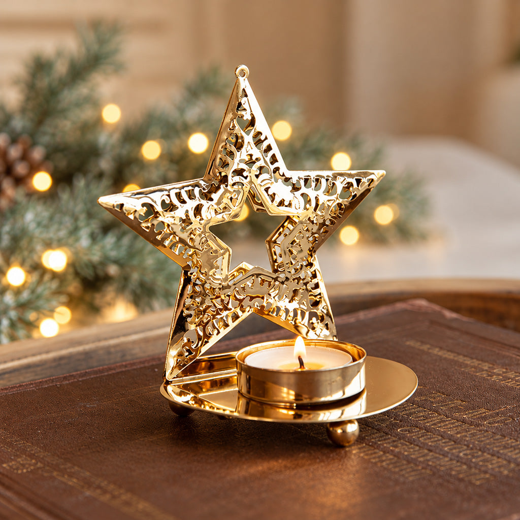 Merry Christmas Candle Holder