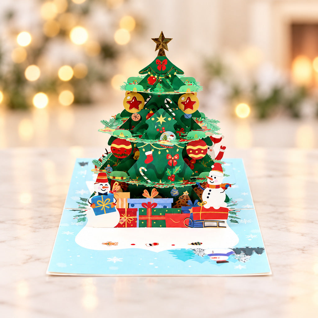 3D Pop-Up Christmas Card