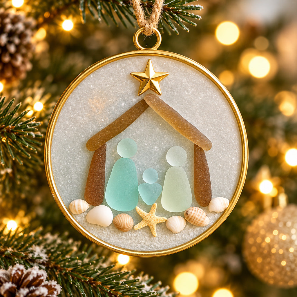 Coastal Christmas Ornament