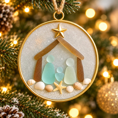 Coastal Christmas Ornament