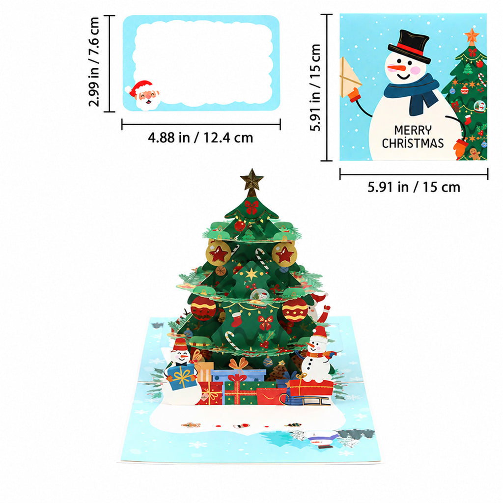 3D Pop-Up Christmas Card