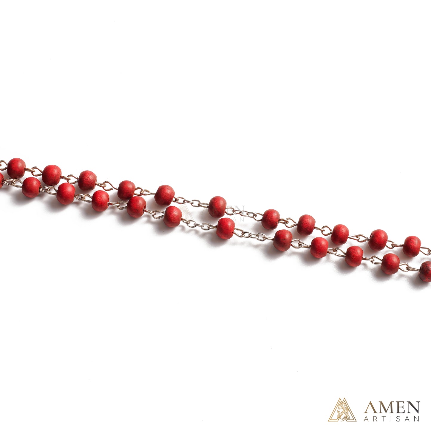 Aromatic Papal Wood Rosary — Scented Wooden Catholic Prayer Beads