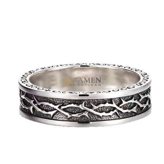 Crown of Thorns Ring Amen Artisan