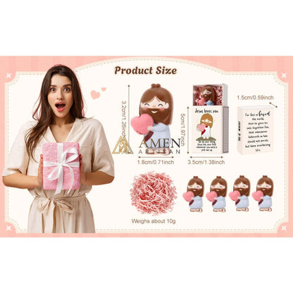 Jesus Doll Matchbox Gift Set Amen Artisan