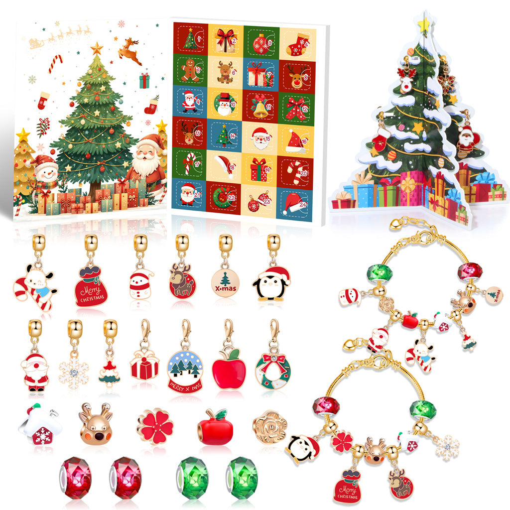Christmas DIY Charm Bracelet Set