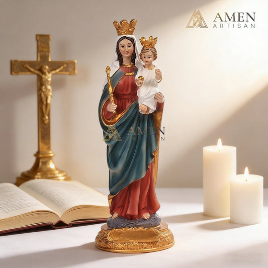 Madonna and Child Statue Amen Artisan