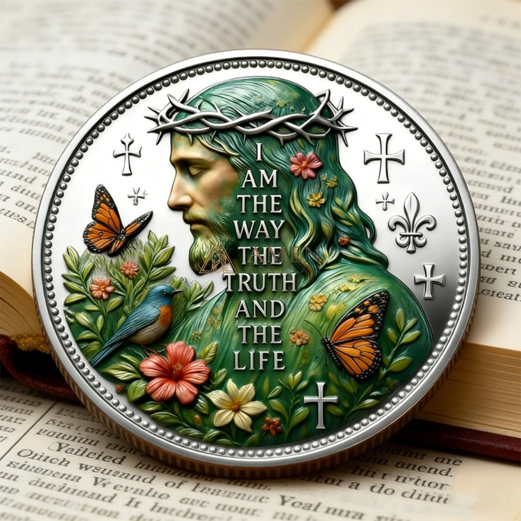 Jesus & Colossians 1:17 Commemorative Coin Amen Artisan
