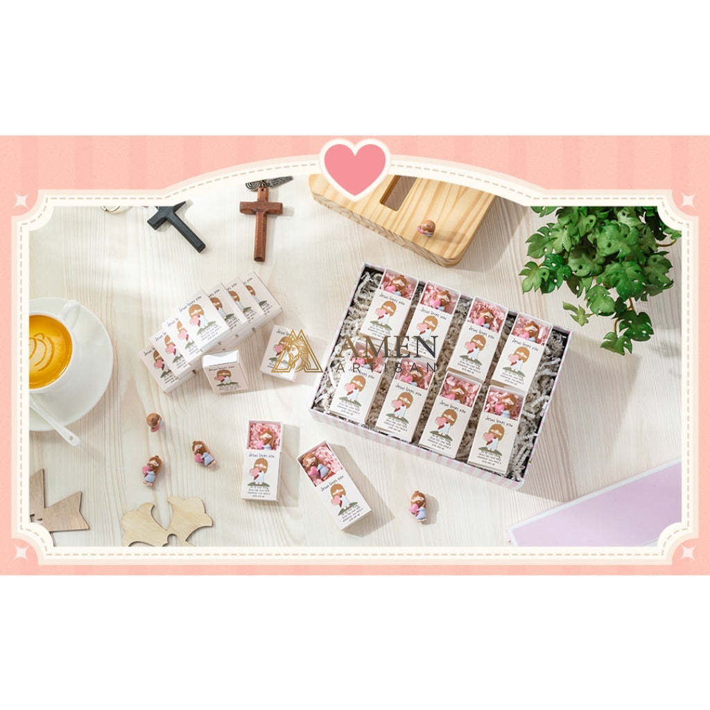 Jesus Doll Matchbox Gift Set Amen Artisan