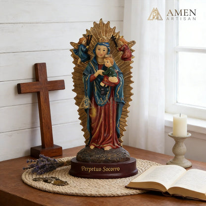 Our Lady of Perpetual Help Statue Amen Artisan